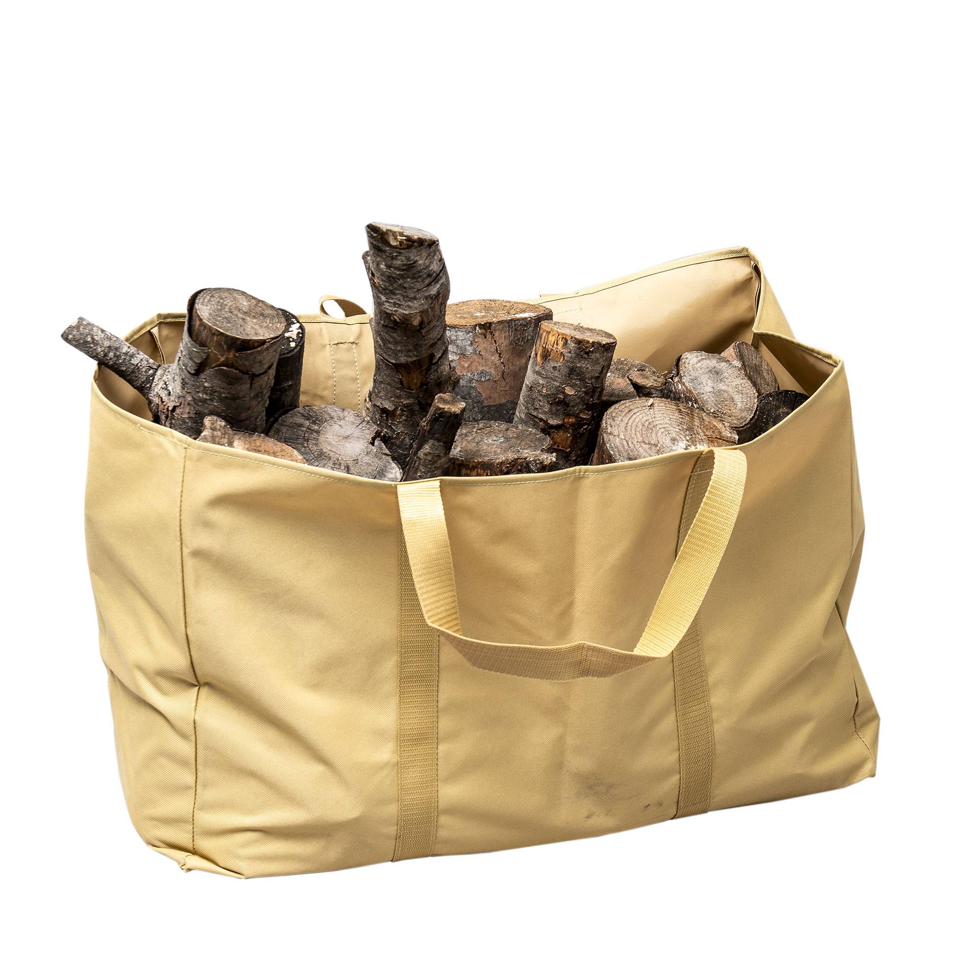 Sac porte bûches polyester WERKA PRO - Beige - Image 2