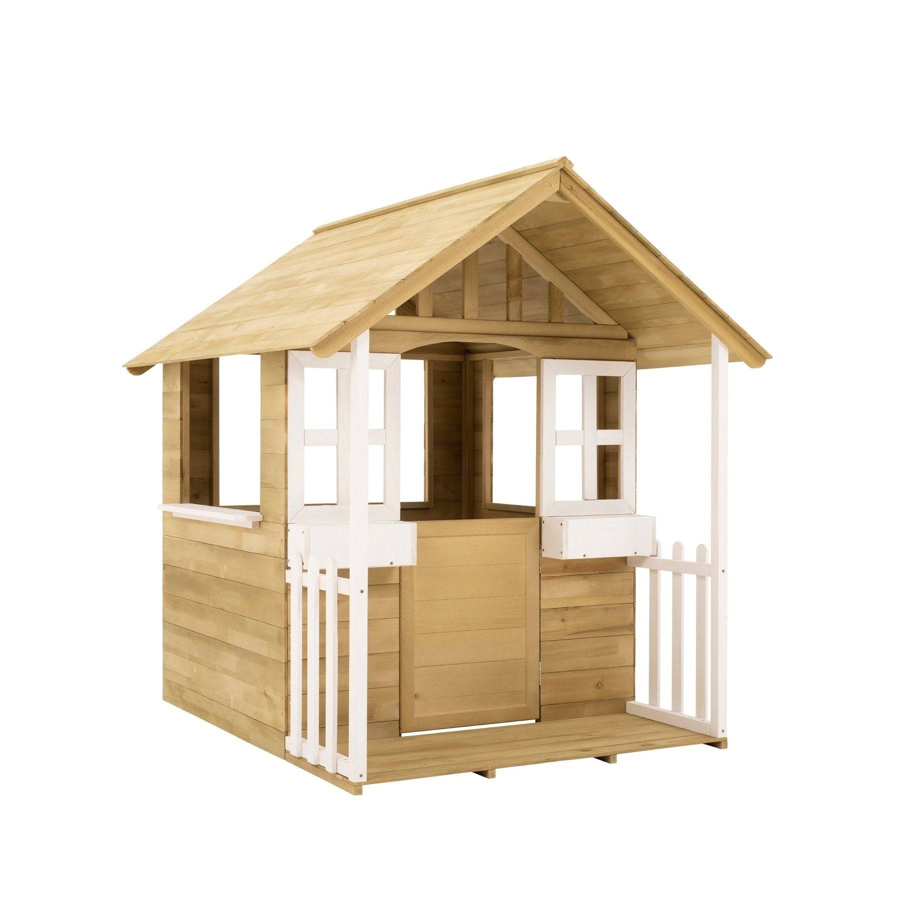 Tp Toys - Maisonnette cubby avec veranda tp toys fsc 119,5 x 137 x 138 cm - Imagen 1
