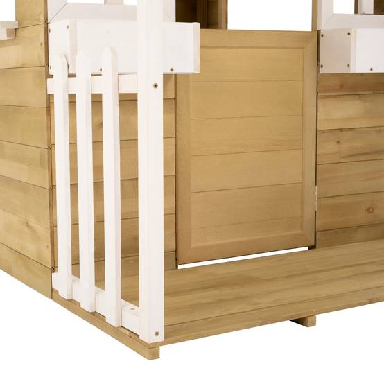 Tp Toys - Maisonnette cubby avec veranda tp toys fsc 119,5 x 137 x 138 cm - Imagen 3