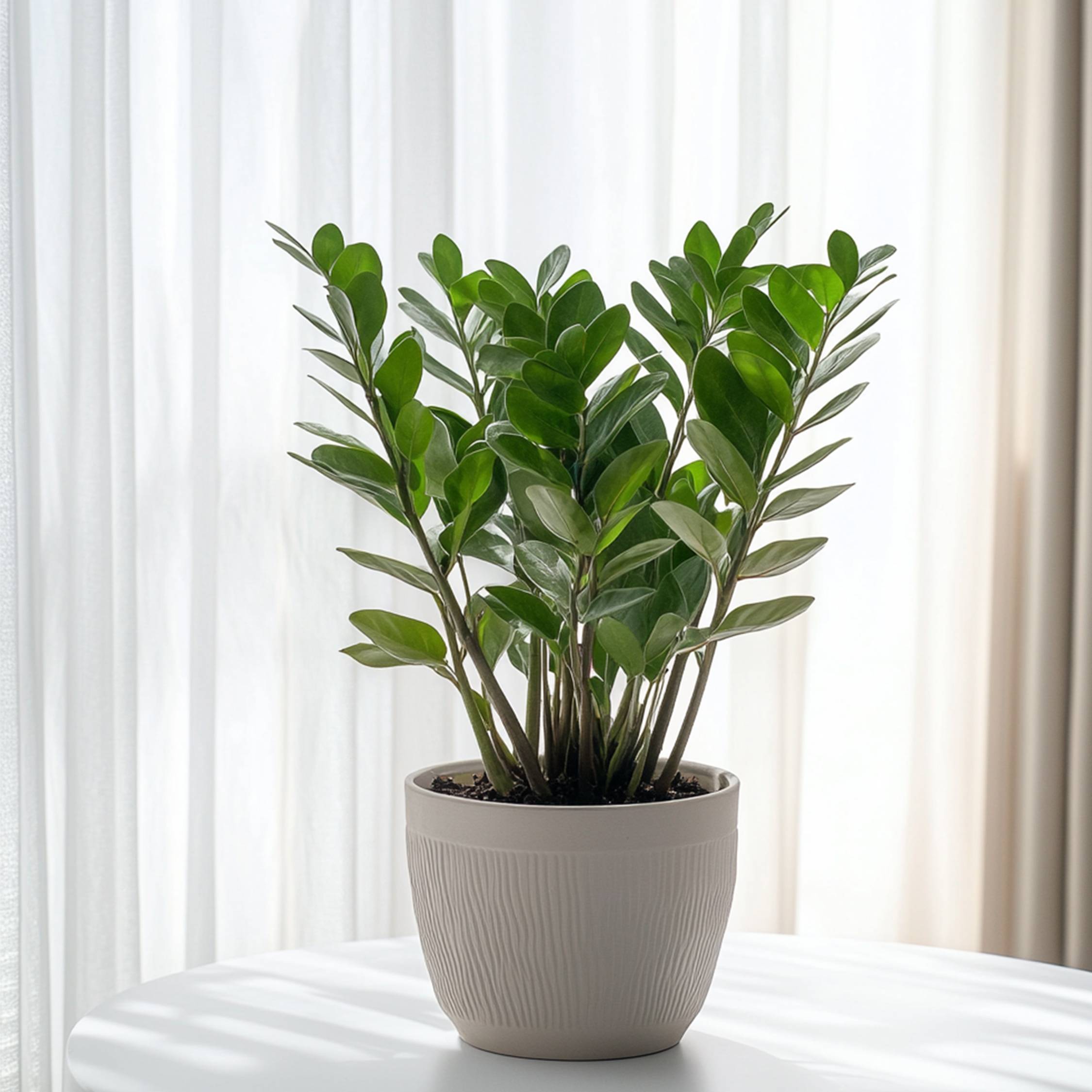 Plant In A Box - Plante ZZ - Zamioculcas Emerald - Hauteur 70-80cm - ⌀21cm - Image 2