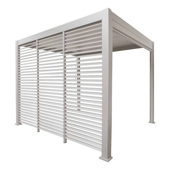 Hesperide - Persienne fixe 1x3m pour pergola Evora argile - Hespéride - Image 1