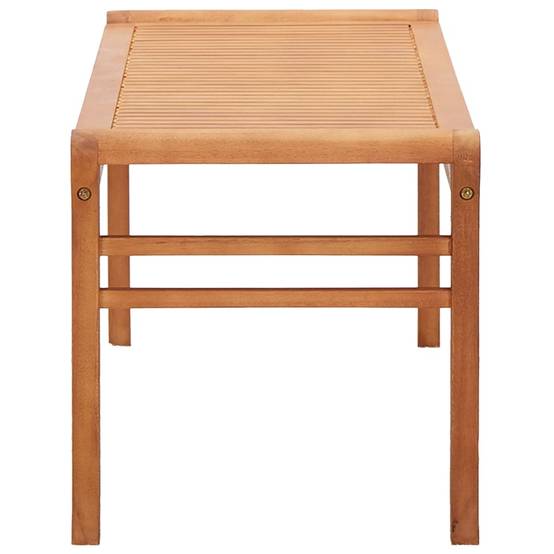 PANGIVO - Banc de jardin bois d'eucalyptus naturel 120 x 44 x 45 cm - PANGIVO - Image 3