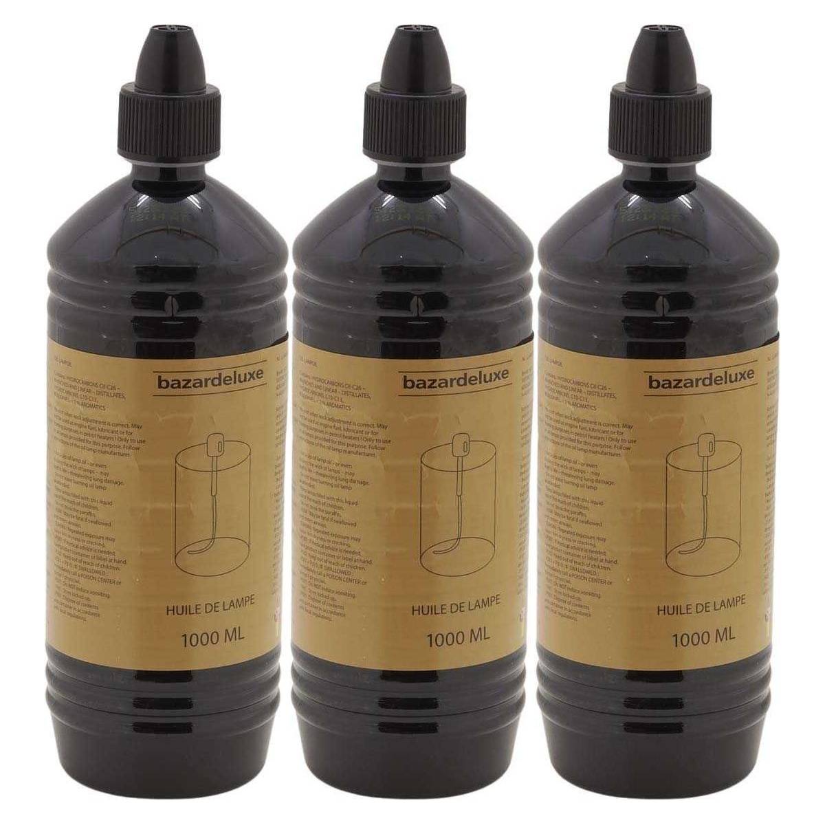 Bazardeluxe - Huile de paraffine pour lampe Lot de 3 - Imagen 1