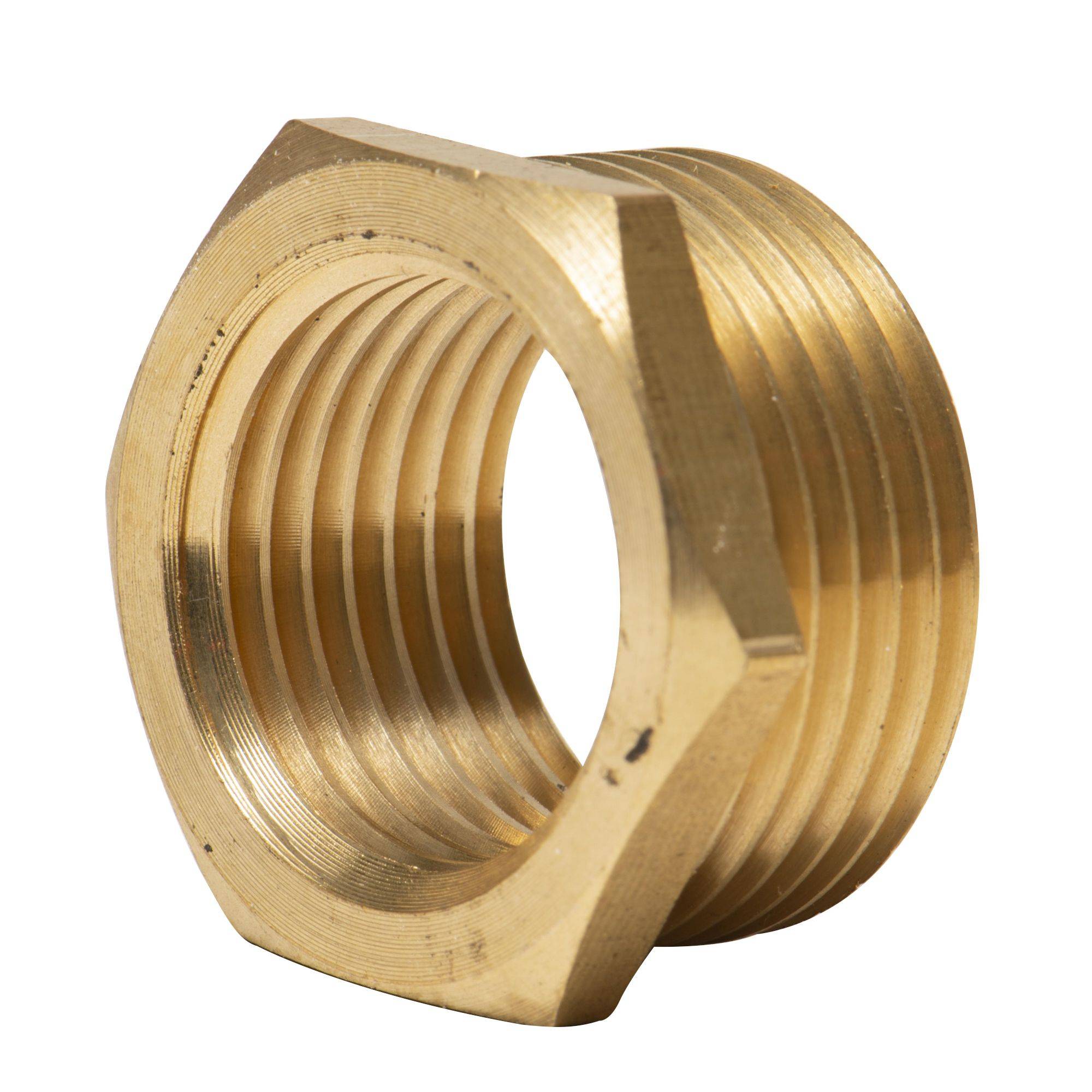 Raccord réducteur laiton mâle - femelle 3/4" x 1/2" - Image 2
