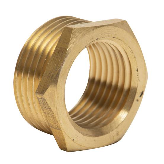 Raccord réducteur laiton mâle - femelle 3/4" x 1/2" - Image 1