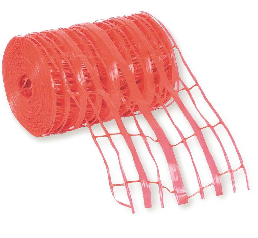 Grillage Avertisseur Rouge 100 m x 30 cm – Sécurité et Délimitation - Mondelin