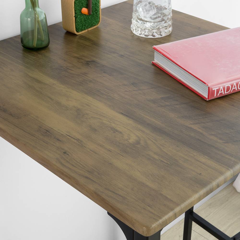 Sobuy - Ensemble Table de Bar + 2 Chaises de Bar Table Mange-Debout Table Haute Cuisine Set de Table + 2 Tabourets de Bar avec Repose-Pieds SoBuy - Imagen 4