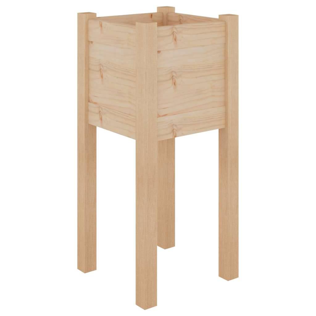 Vidaxl - Jardinière d'extérieur 31x31x70 cm bois de pin massif vidaXL 810779 - Image 2