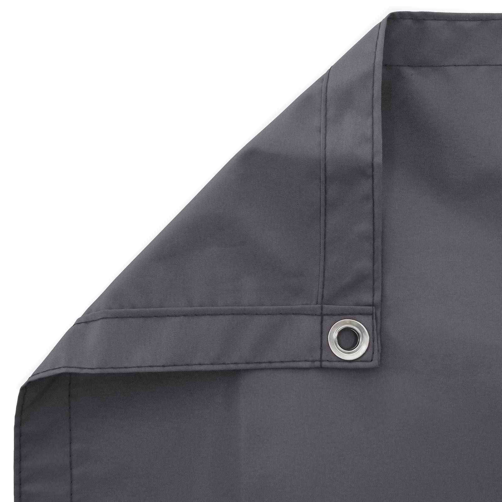 Écran de confidentialité polyester anthracite 300 x 150 cm - PANGIVO - Image 3