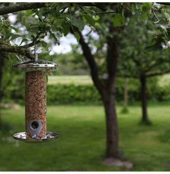 Esschert Design - Mangeoire graines oiseaux inox - Esschert Design - Image 3