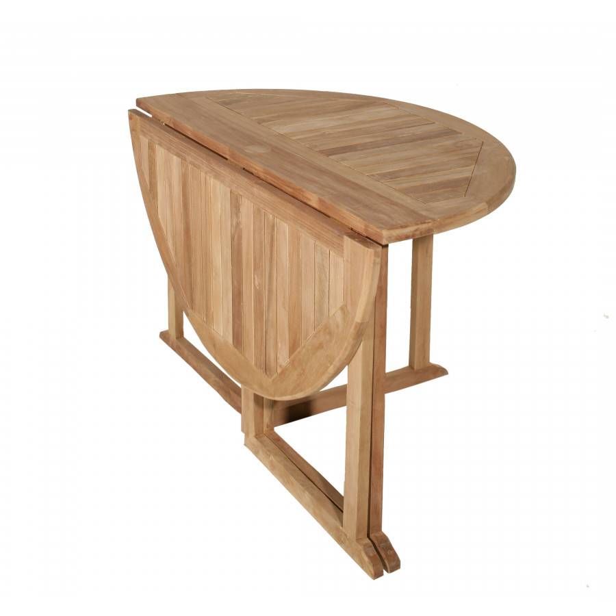 Macabane - MALO - SALON DE JARDIN 4 PERS. - 1 Table ronde 120x120cm et 4 fauteuils beiges et noirs - Imagen 5