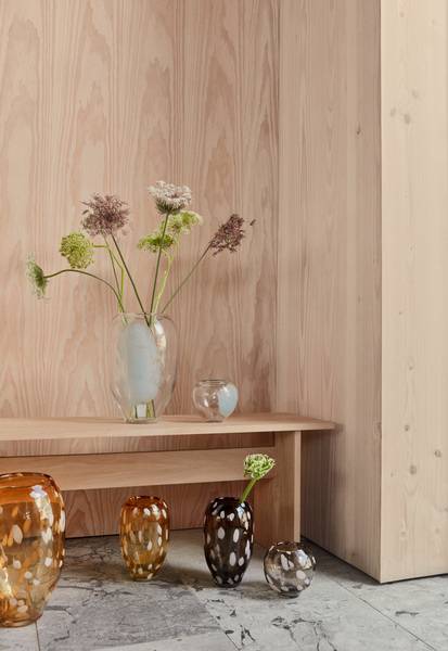 Vase transparent verre Living - Image 3