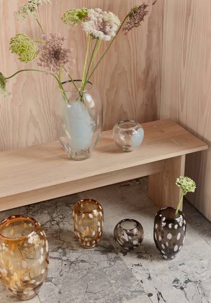 Vase transparent verre Living - Image 2