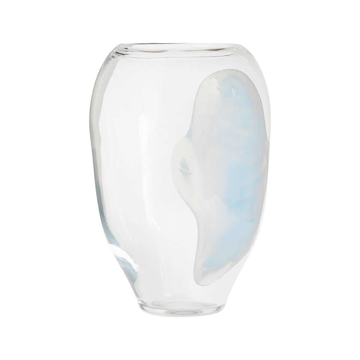 Vase transparent verre Living - Image 1