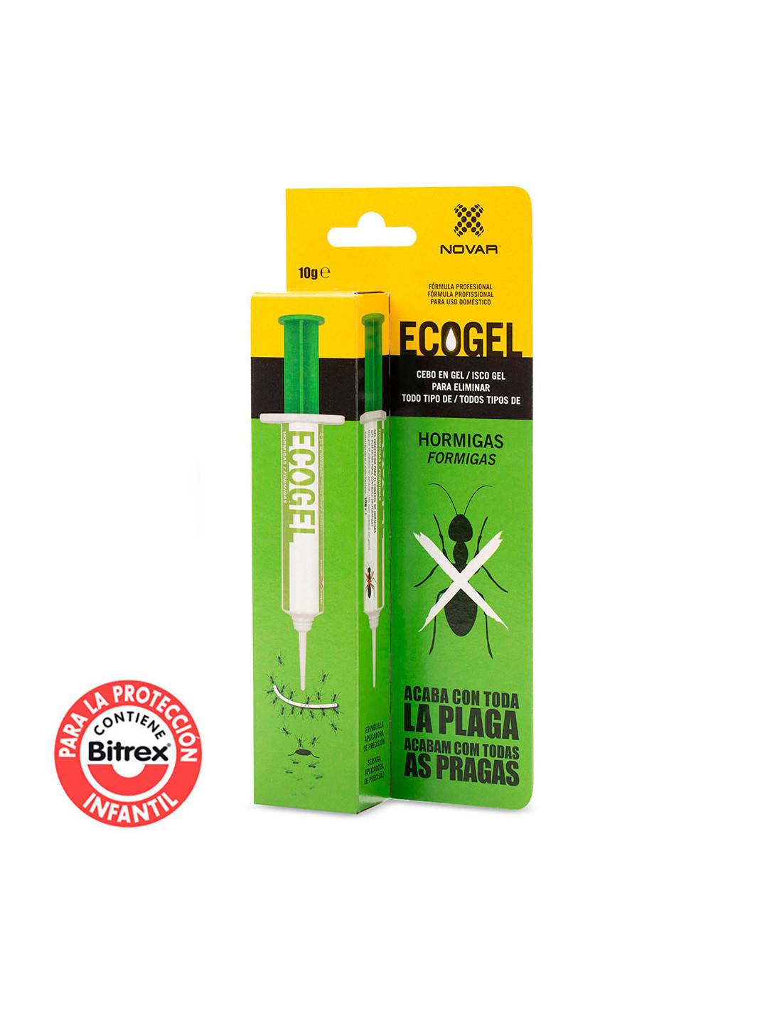 Ecogel Fourmis Seringue Gel Anti-fourmis Puissant Et Discret - Générique - Image 1