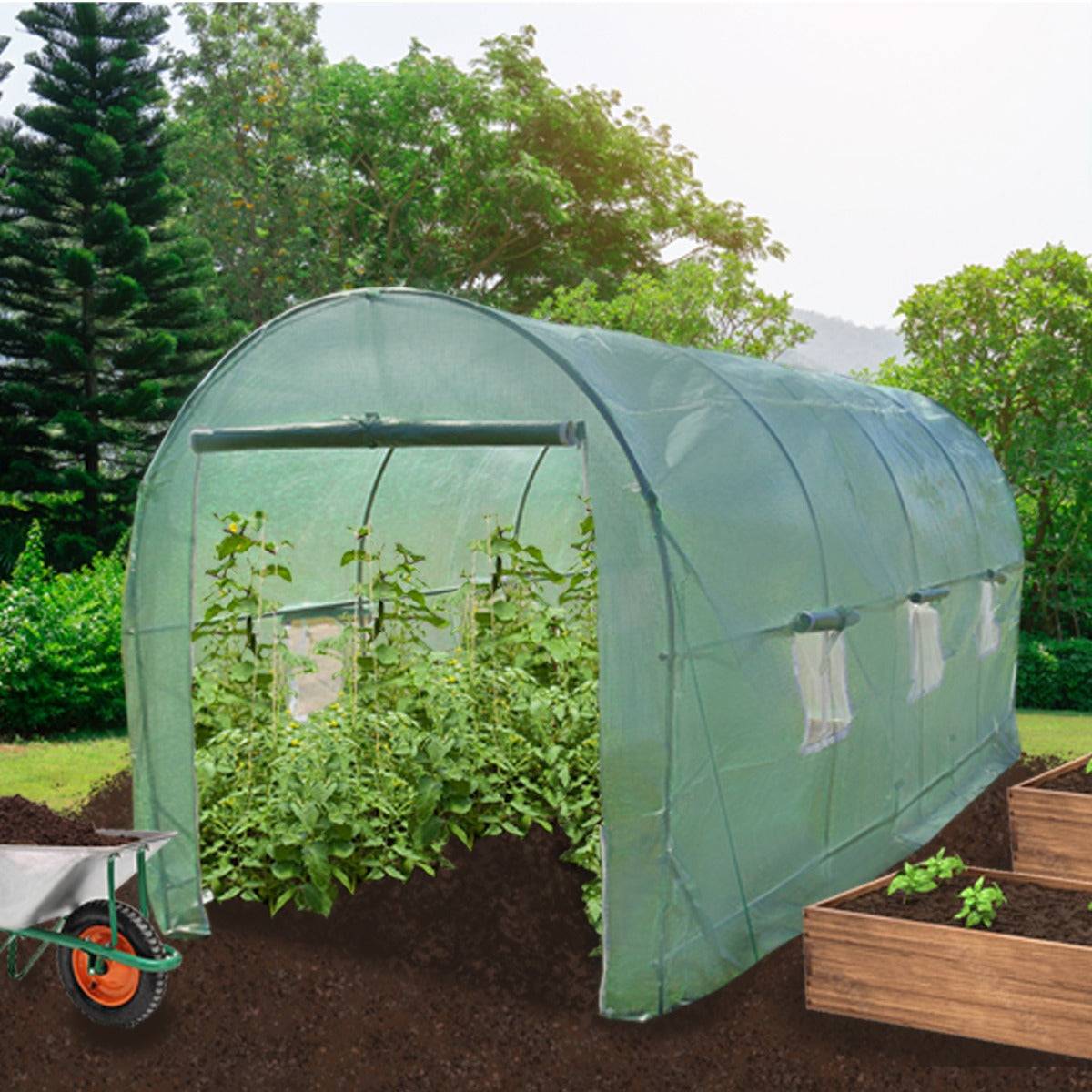 Monstershop - Serre Polytunnel 25mm 6m x 3m - Imagen 2