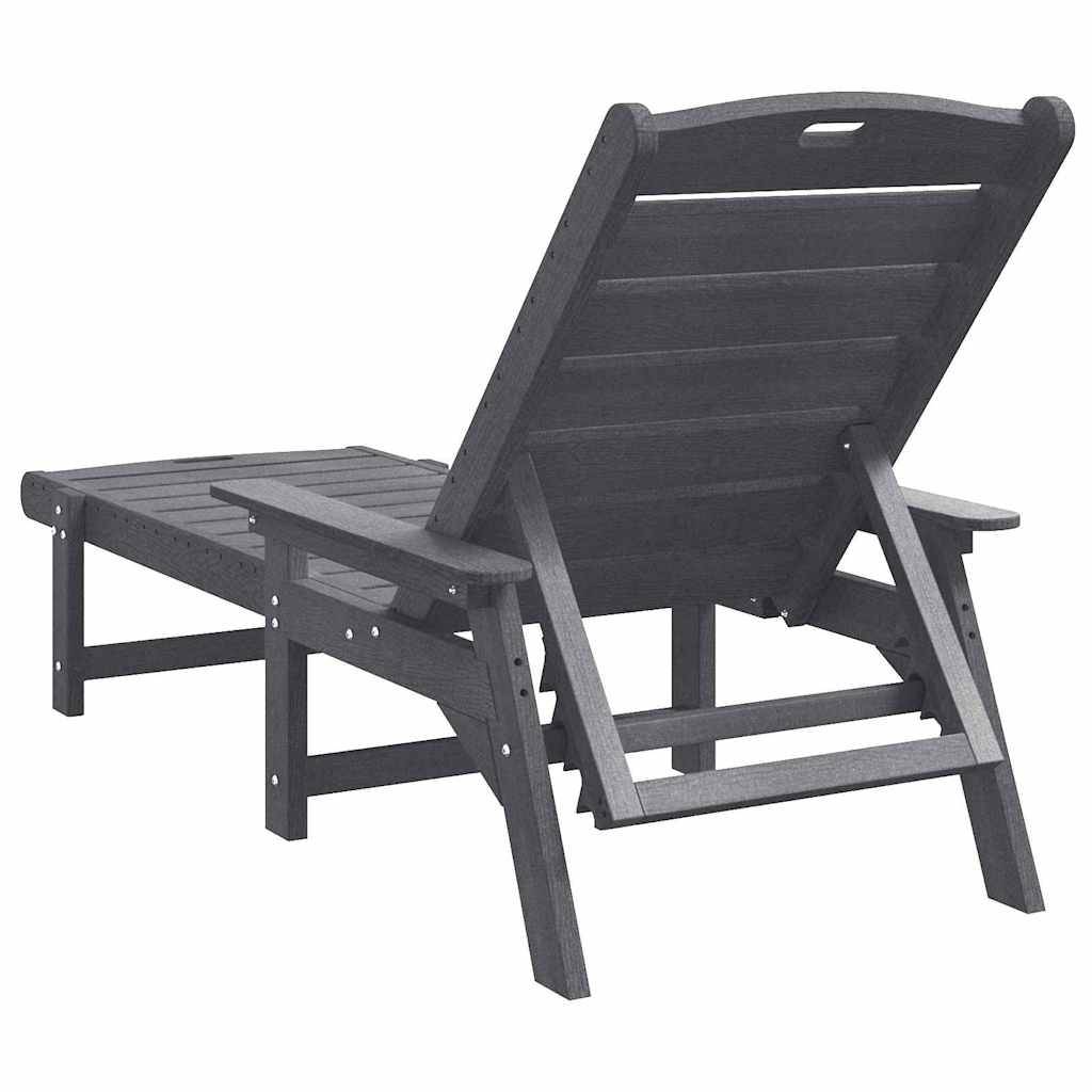 Vidaxl - Transat Gris clair HDPE vidaXL 42006640 - Image 7