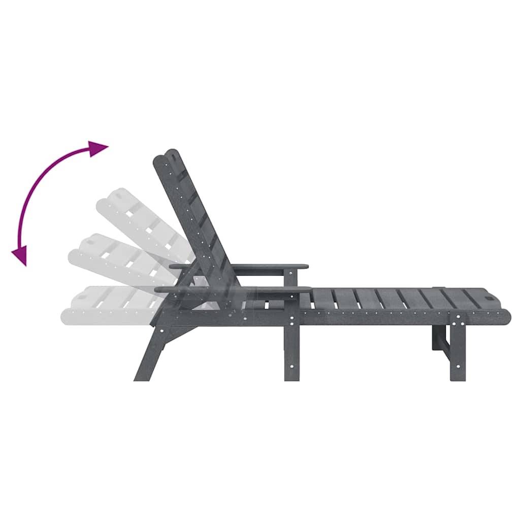 Vidaxl - Transat Gris clair HDPE vidaXL 42006640 - Image 10