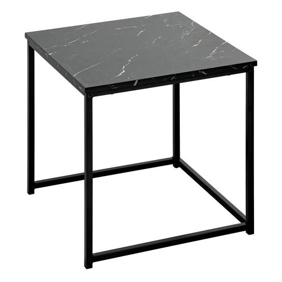 Lot de 2 Tables d'Appoint Gigognes "Jones" 40cm Noir - Image 2