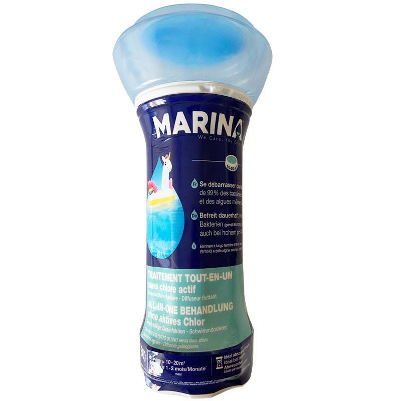 Traitement complet Marina sans chlore actif - Grand diffuseur flottant - - Imagen 2
