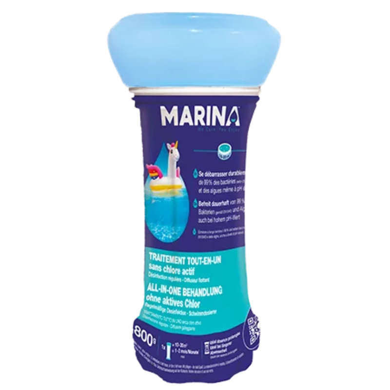 Traitement complet Marina sans chlore actif - Grand diffuseur flottant - - Imagen 1