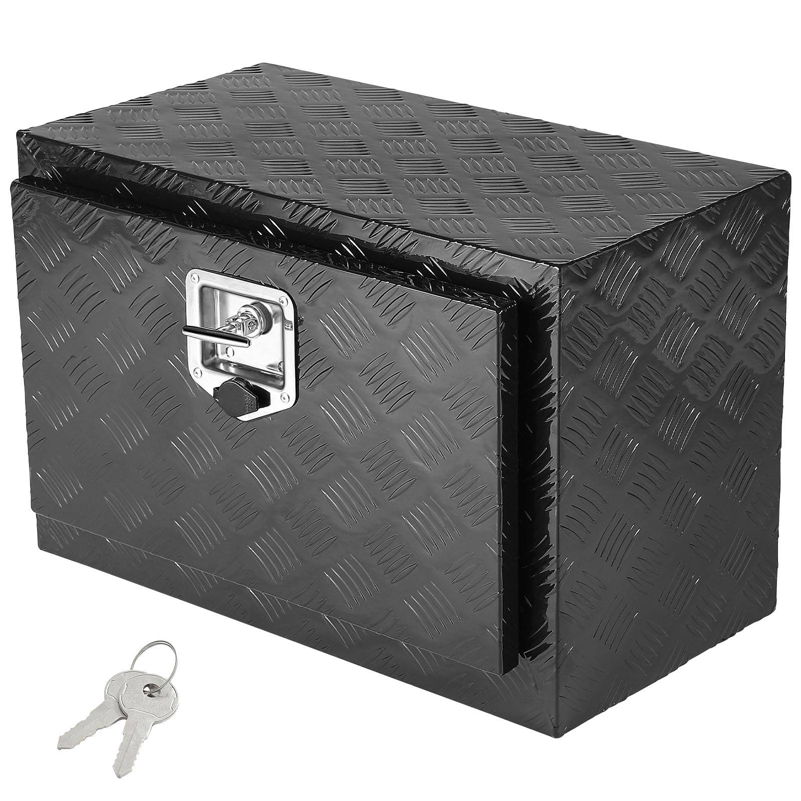 VEVOR Boîte outils camion 61x35,5x40,5 cm, alu, fixation sous-châssis, étanche. - Image 1