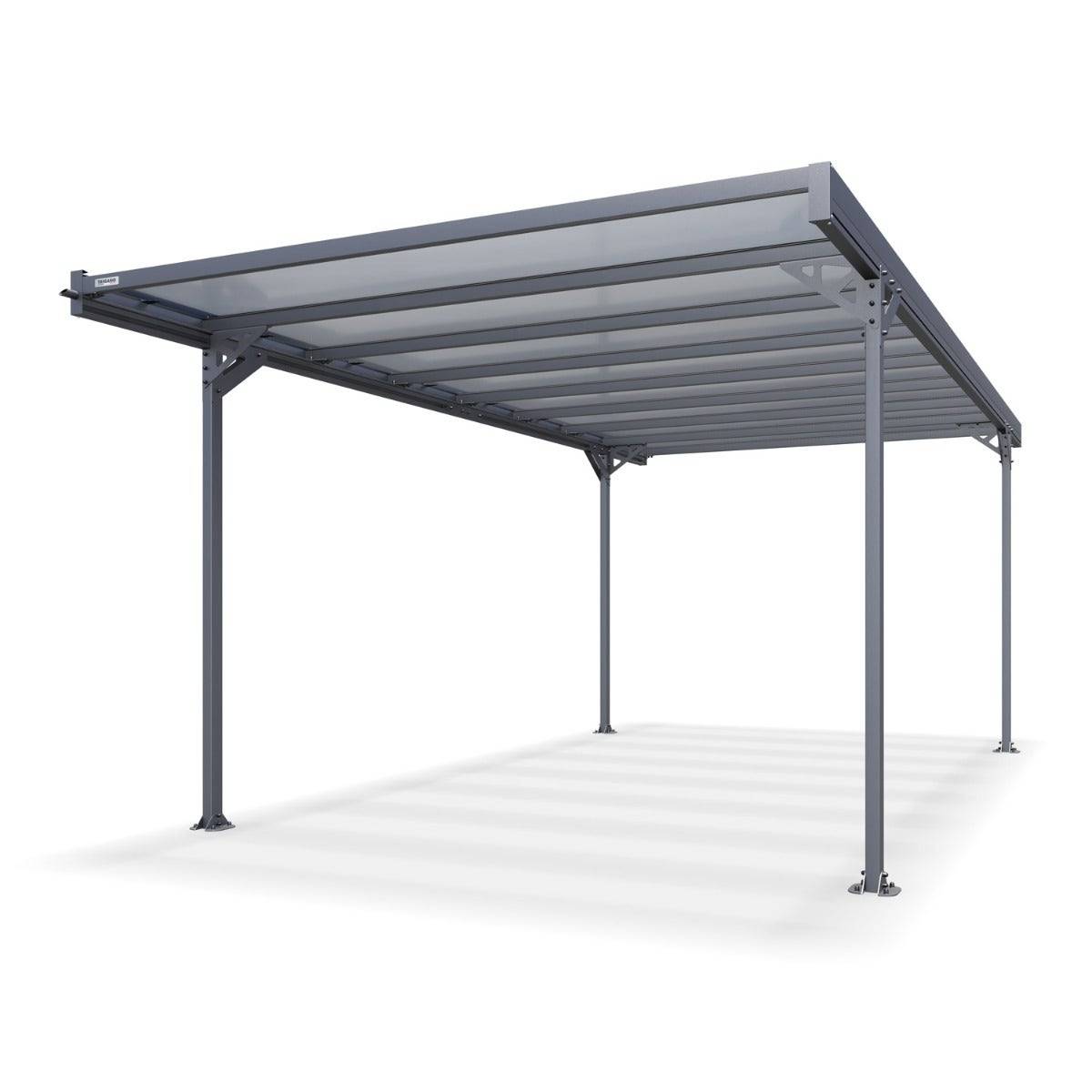 Trigano Jardin - Carport grande longueur Alizé 16 - Image 2