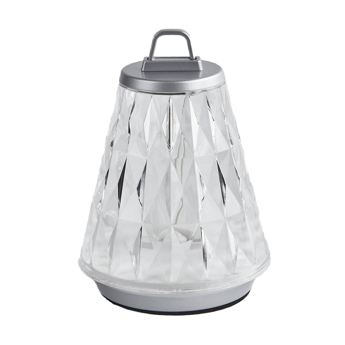 Lumisky - Lampe de table GLOWY Gris Plastique H16cm - Imagen 1