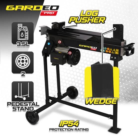 Gardeo Pro - Fendeur de bûches horizontal 2200 W - 6 tonnes sur pieds. - Image 3