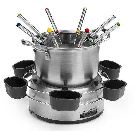 Kit appareil à fondue 8 fourchettes inox 172680-01-001 Princess - Image 1