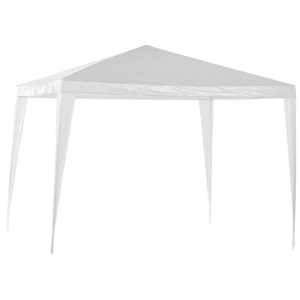 Terre Jardin - Tonnelle de jardin 3 x 3 m Unité Blanc