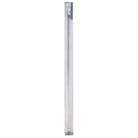 PANGIVO - Colonne à eau de jardin acier inoxydable argenté 23.5 x 7 x 60 cm, poids:1.6kg - PANGIVO - Image 2