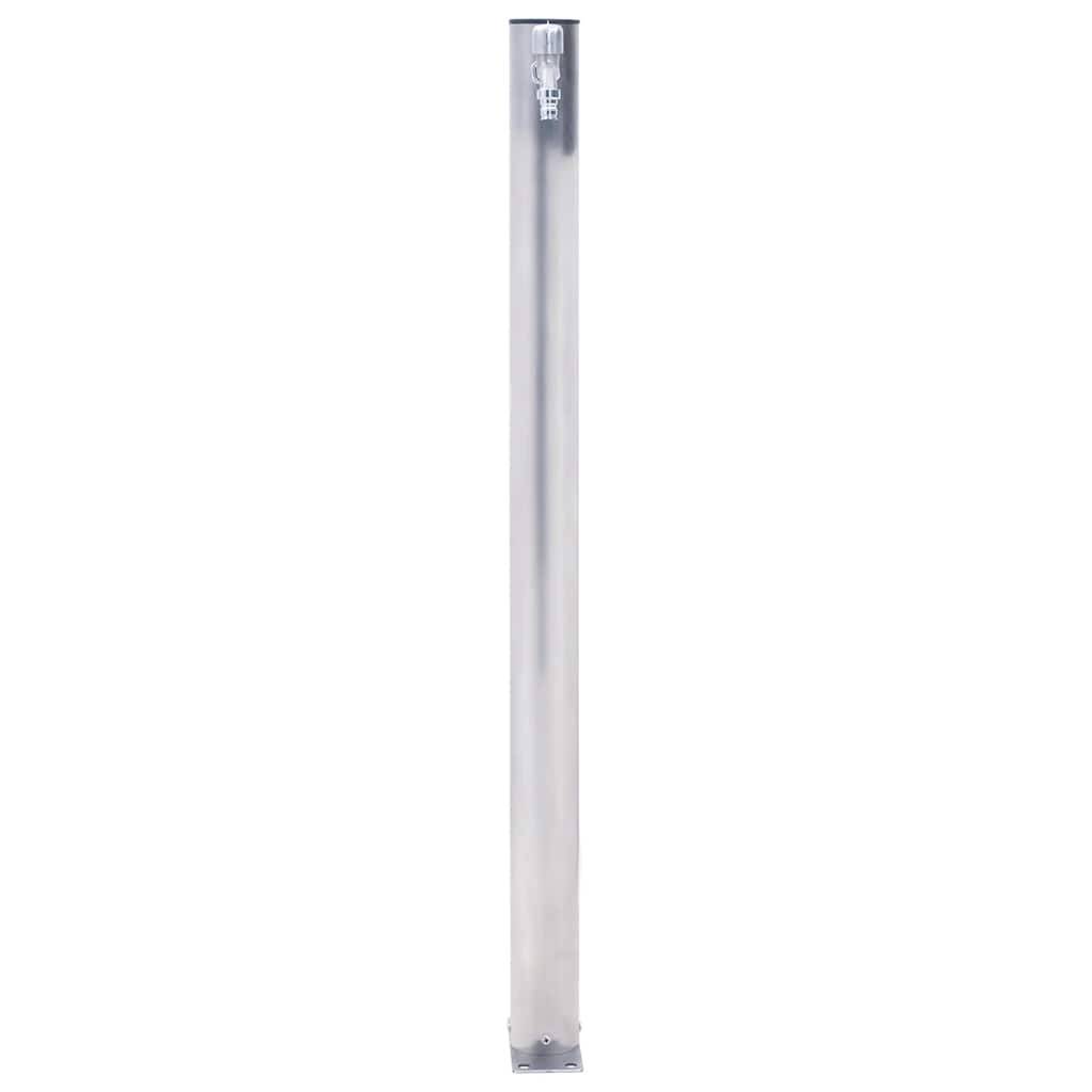 PANGIVO - Colonne à eau de jardin acier inoxydable argenté 23.5 x 7 x 60 cm, poids:1.6kg - PANGIVO - Image 2