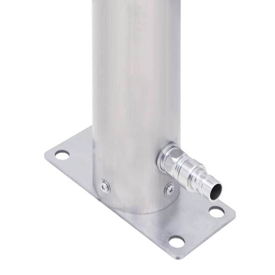 PANGIVO - Colonne à eau de jardin acier inoxydable argenté 23.5 x 7 x 60 cm, poids:1.6kg - PANGIVO - Image 5