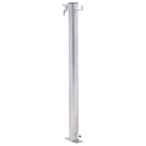 PANGIVO - Colonne à eau de jardin acier inoxydable argenté 23.5 x 7 x 60 cm, poids:1.6kg - PANGIVO - Image 4
