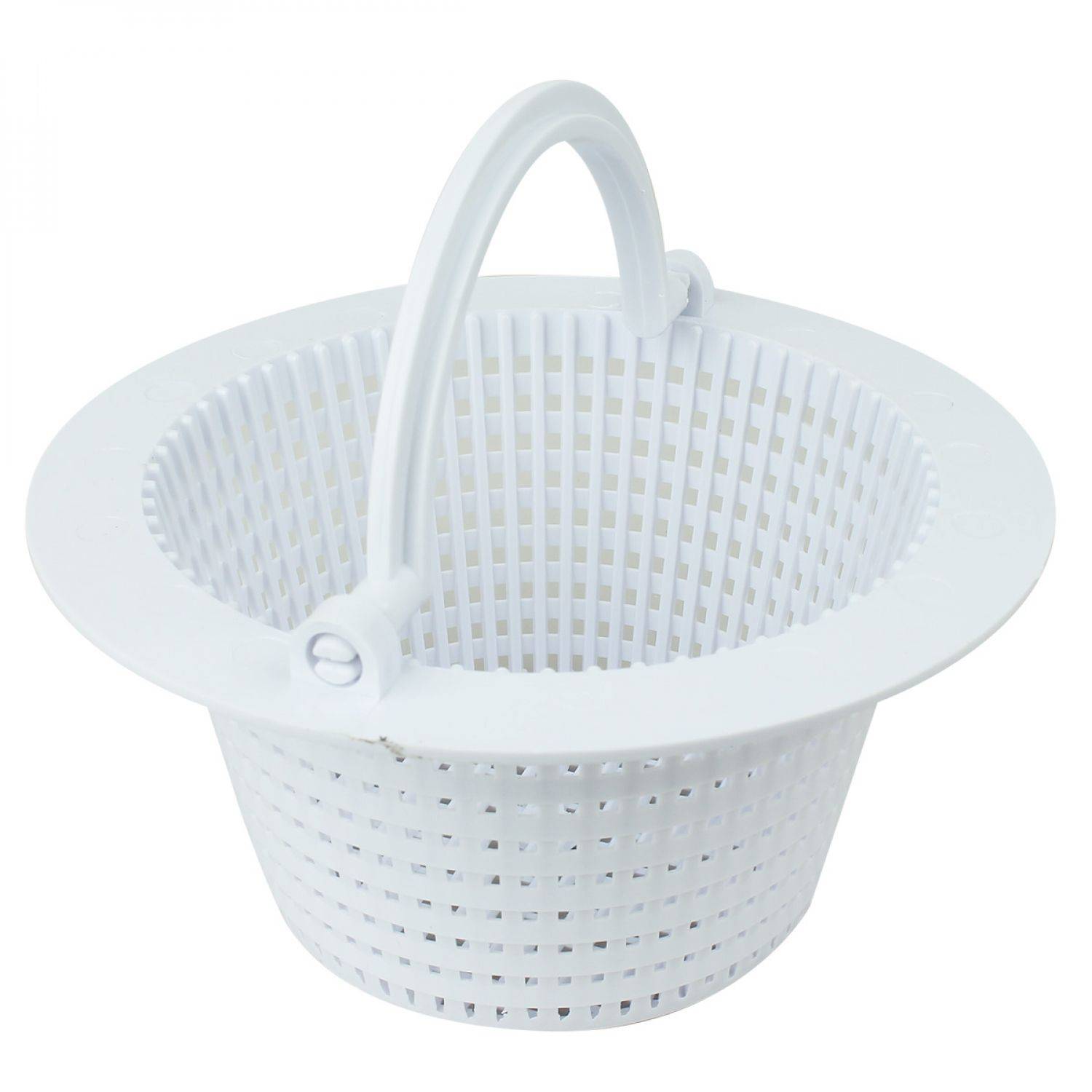 Linxor - Panier rond pour skimmer de piscine hors sol - Diam 16 cm - Blanc - Linxor - Imagen 1