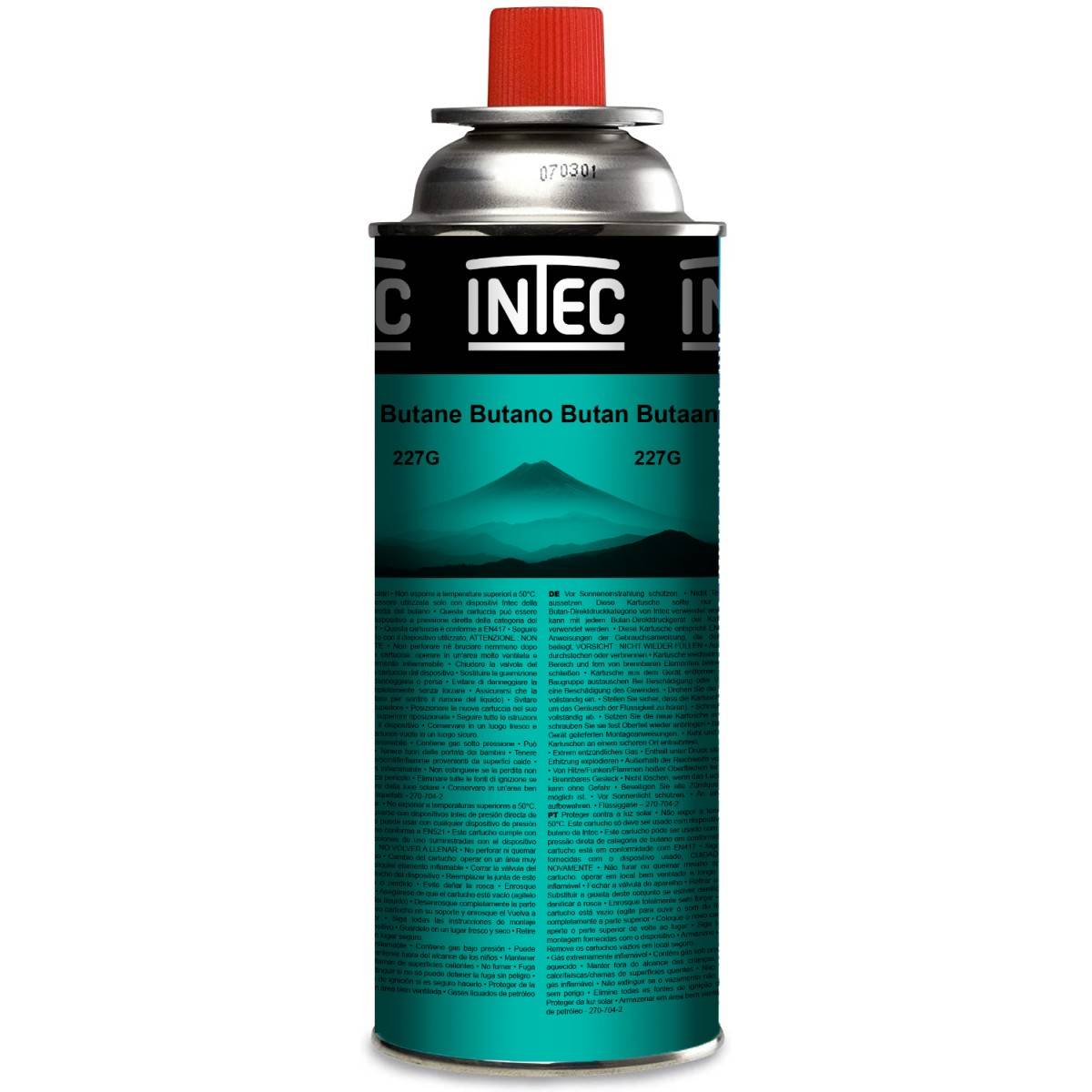 Intec - Désherbeur thermique Brule Herbes Allumage piezo + 4 cartouches 250g + Adaptateur multi cartouches INTEC - Imagen 6