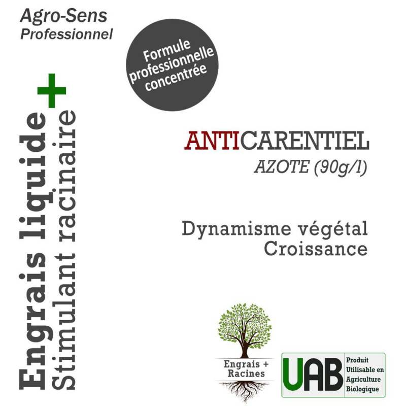 Azote organique, formule liquide concentrée - Agro Sens - 500 ml (250 litres de préparation) - Image 4