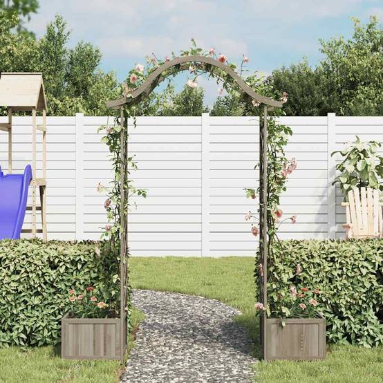 Pergola Burney Gris 175 X 40 X 204 cm - Prolenta Premium - Image 3