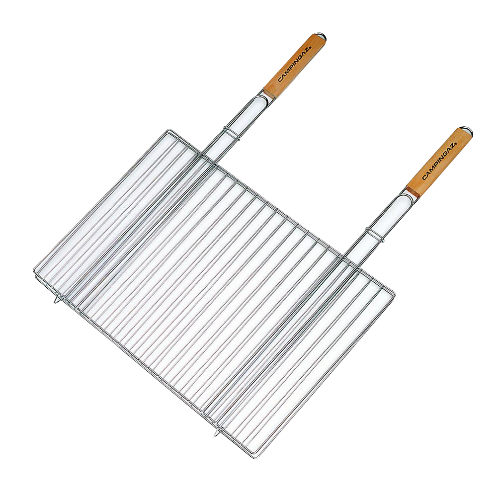 Campingaz - Grande grille barbecue rectangulaire double 48 x 27 cm - Image 1