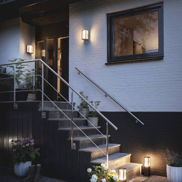 Philips - Applique murale - PHILIPS HUE - Impress - Lumiere blanche et colorée - Noir - Large - IP44 - Image 4