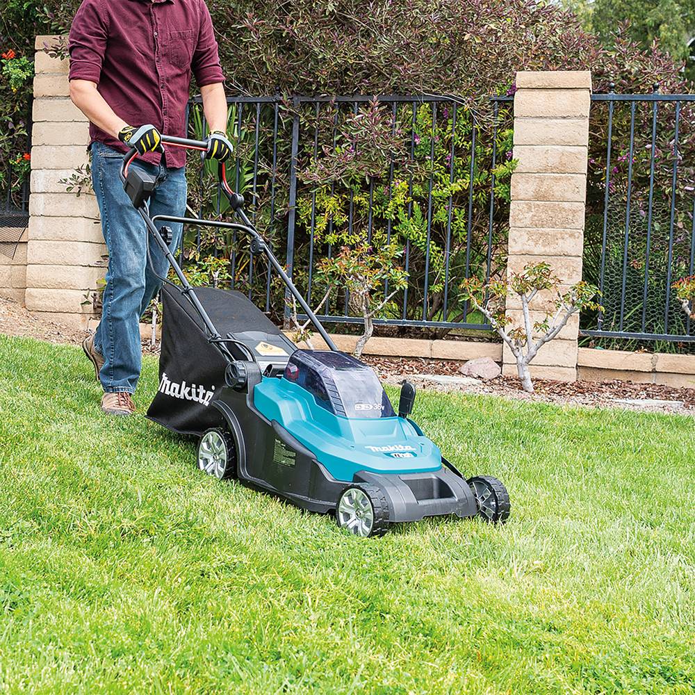 Tondeuse sans fil Makita DLM432Z 36 V – coupe 43 cm, bac 50 L, mulching optionnel – Makita - Image 9