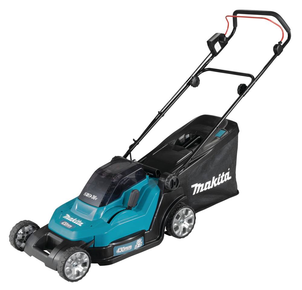 Tondeuse sans fil Makita DLM432Z 36 V – coupe 43 cm, bac 50 L, mulching optionnel – Makita - Image 1