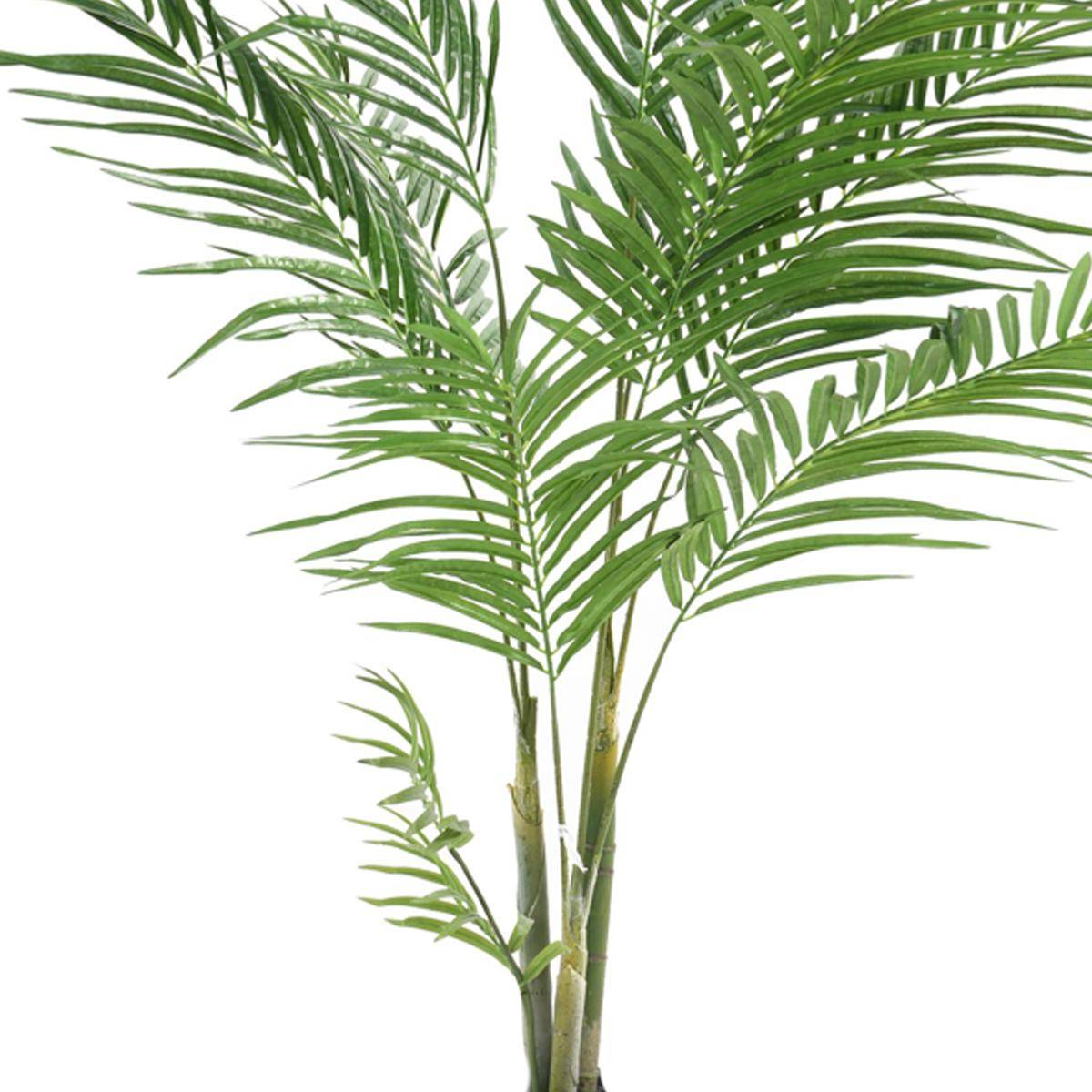 Artificielles - Palmier Areca artificiel H 160 cm D 100 cm en pot - Imagen 2
