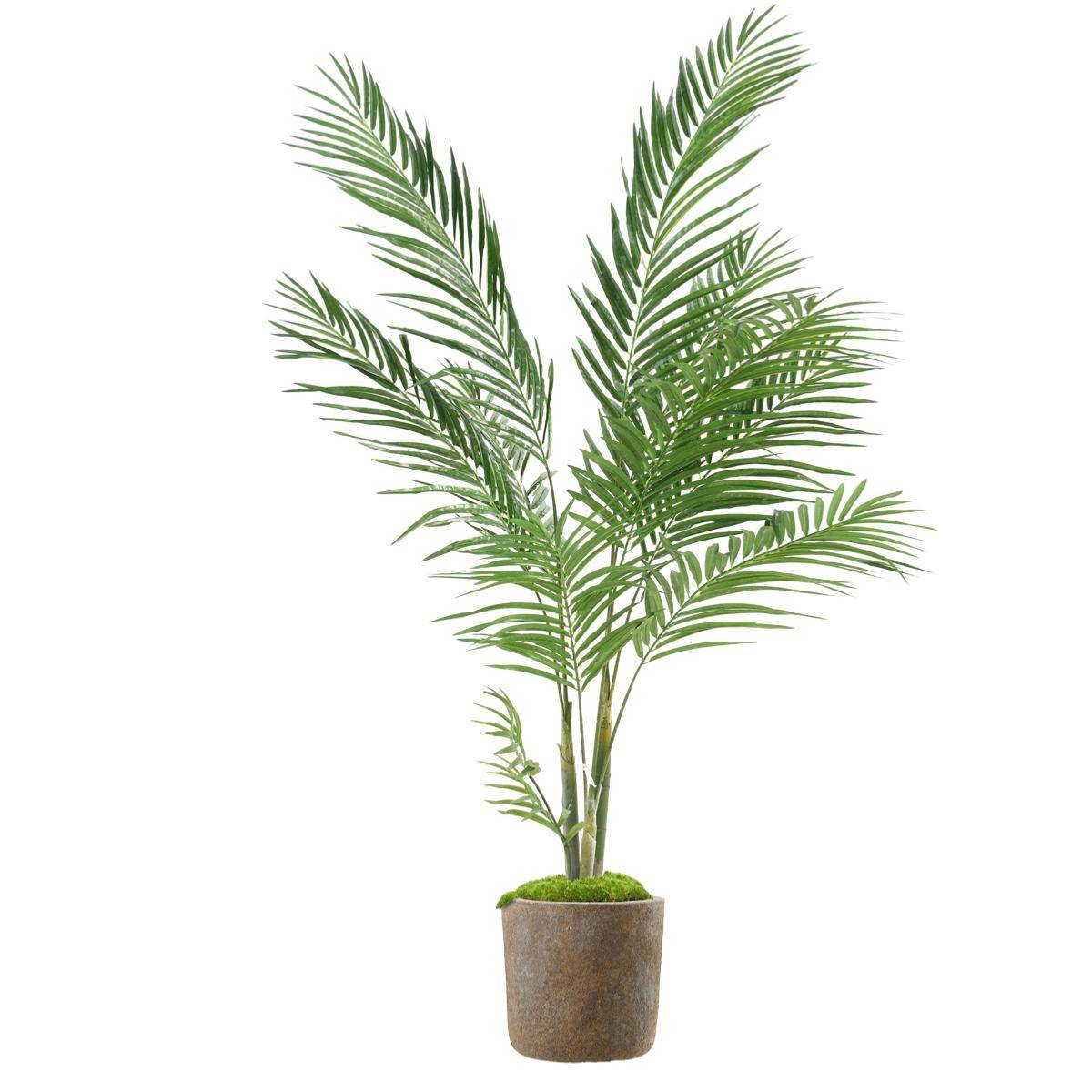 Artificielles - Palmier Areca artificiel H 160 cm D 100 cm en pot - Imagen 1
