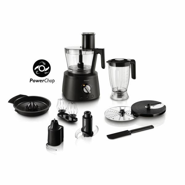 Philips - Robot culinaire Philips Noir 1300 W - Image 1
