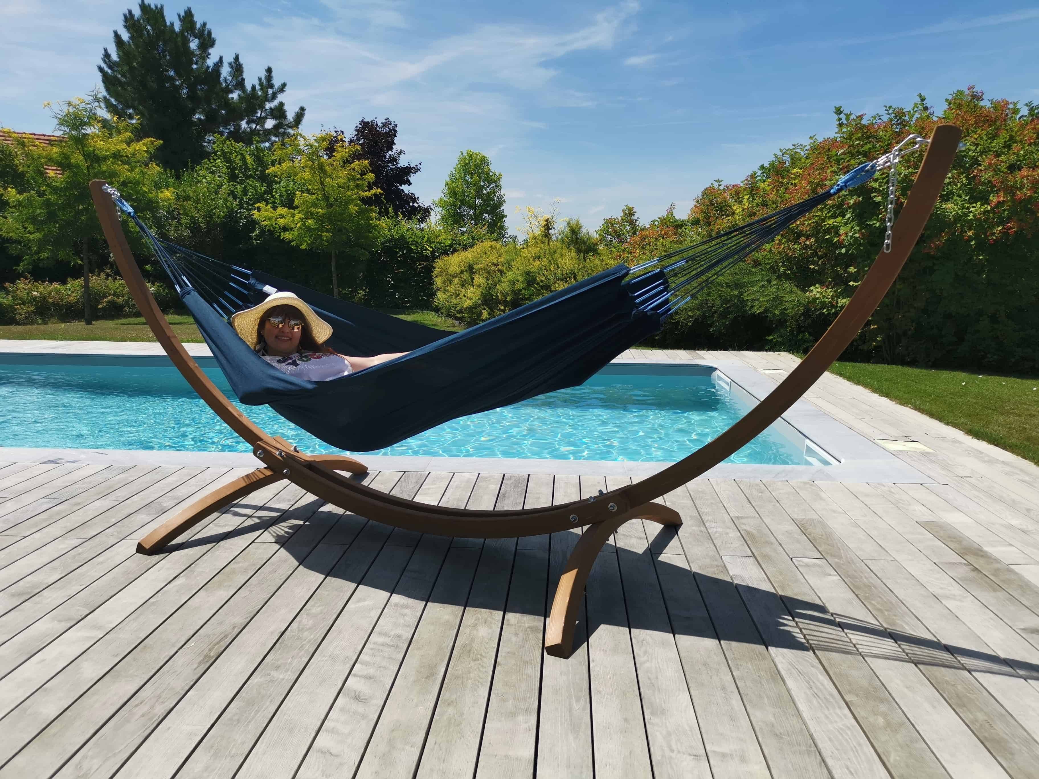 Jobek - Set Bois WEEKEND 350x125x136,5 cm Marine certifié FSC Mix JOBEK - Imagen 3