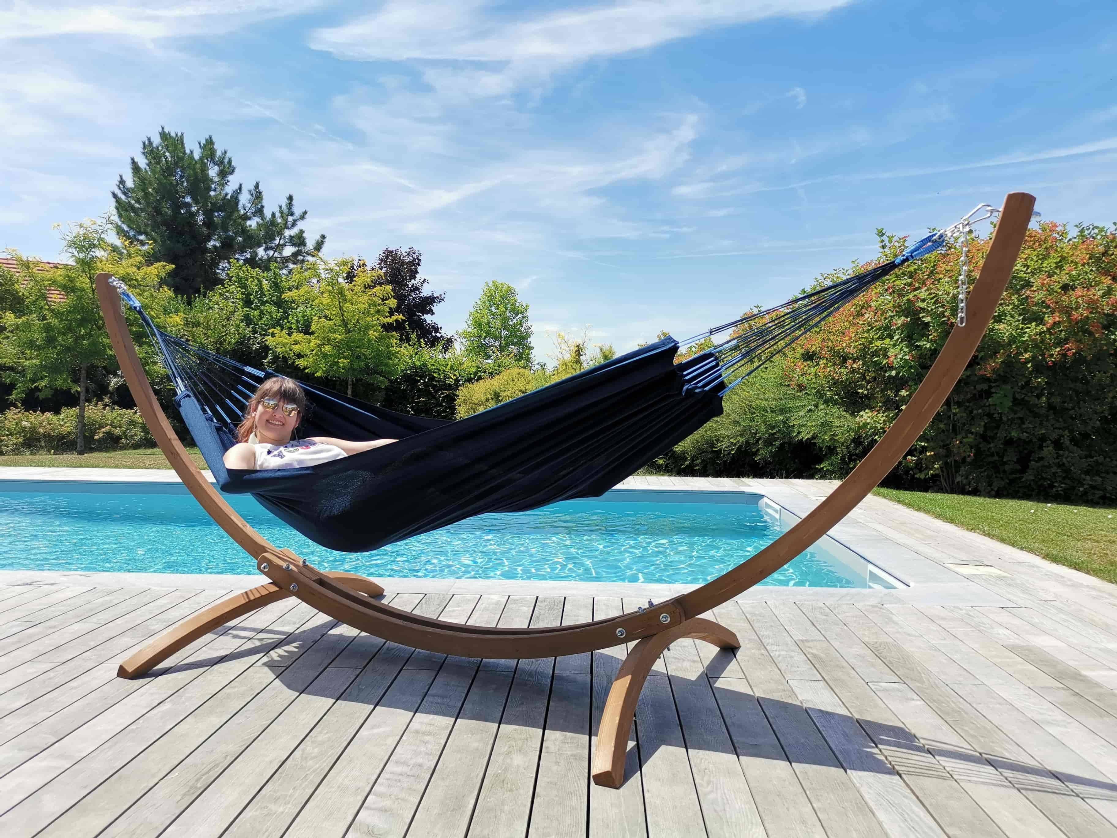Jobek - Set Bois WEEKEND 350x125x136,5 cm Marine certifié FSC Mix JOBEK - Imagen 4