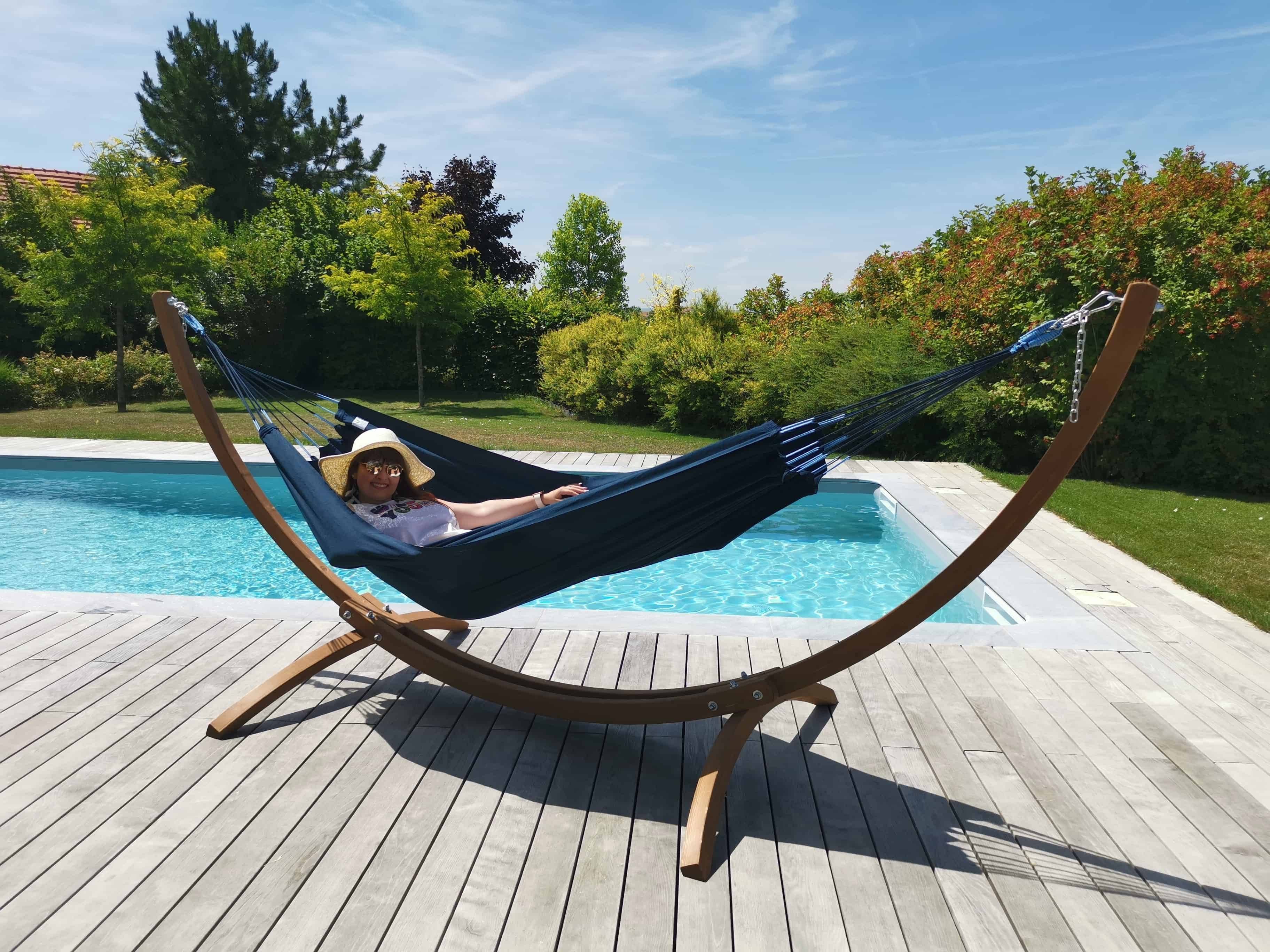 Jobek - Set Bois WEEKEND 350x125x136,5 cm Marine certifié FSC Mix JOBEK - Imagen 2