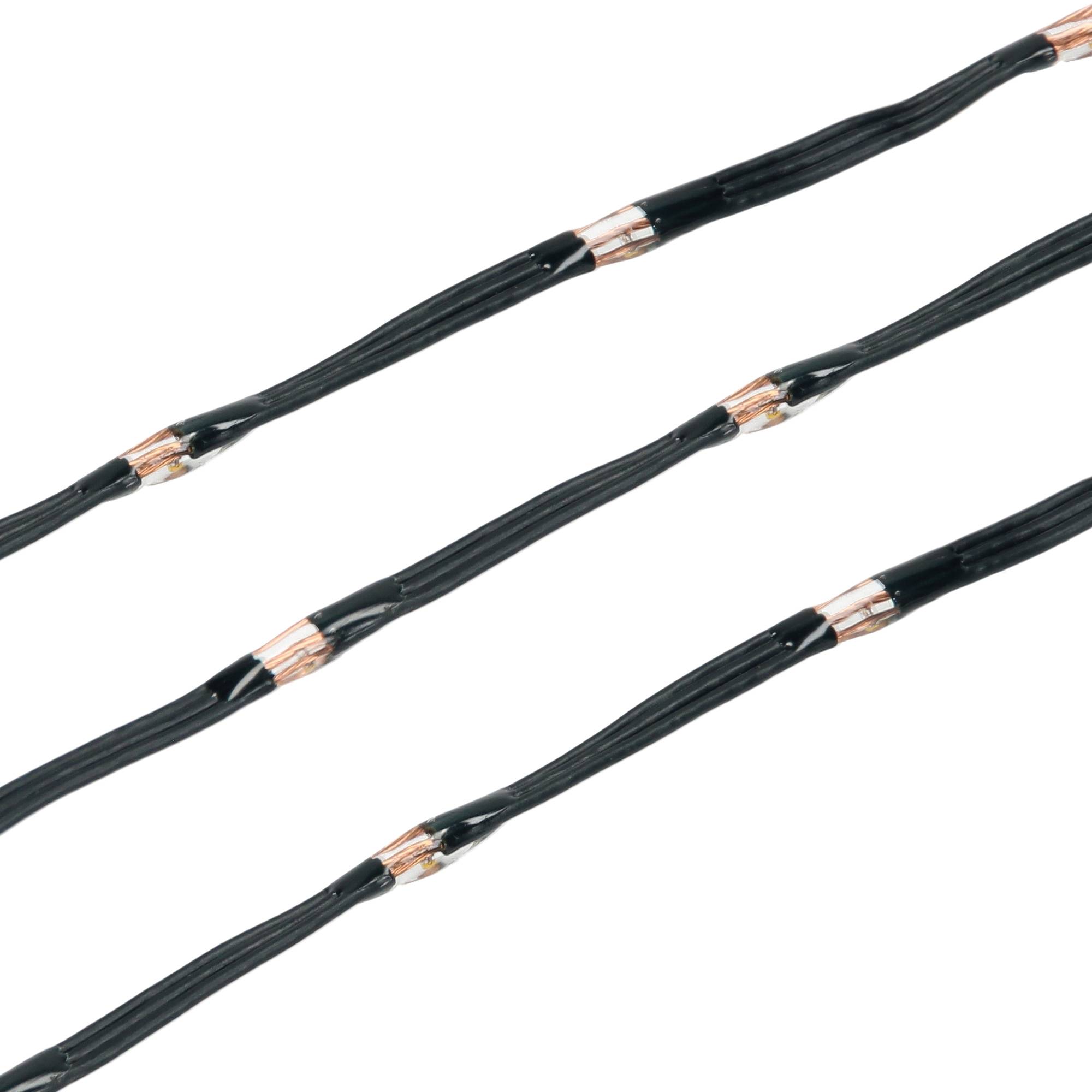 Ecd-Germany - Guirlande lumineuse 800 LED blanc chaud décoration Noël intérieur/extérieur 24 m - Imagen 4